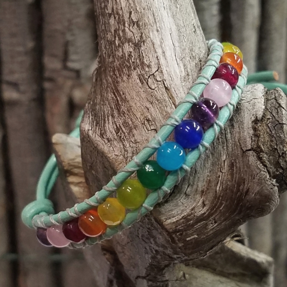 NEW Rainbow Children's Bracelet, Handmade